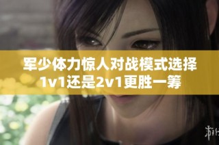军少体力惊人对战模式选择1v1还是2v1更胜一筹