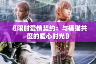 《限时爱情契约：与橘猫共度的暖心时光》