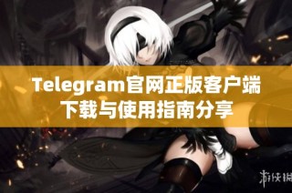 Telegram官网正版客户端下载与使用指南分享