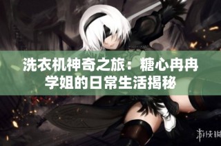洗衣机神奇之旅：糖心冉冉学姐的日常生活揭秘
