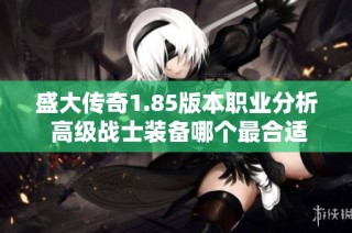 盛大传奇1.85版本职业分析 高级战士装备哪个最合适