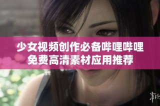 少女视频创作必备哔哩哔哩免费高清素材应用推荐