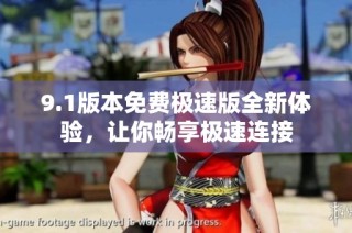 9.1版本免费极速版全新体验，让你畅享极速连接