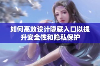 如何高效设计隐藏入口以提升安全性和隐私保护
