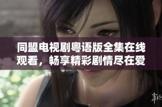 同盟电视剧粤语版全集在线观看，畅享精彩剧情尽在爱奇艺