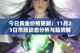 今日黄金价格更新：11月23日市场动态分析与趋势解读