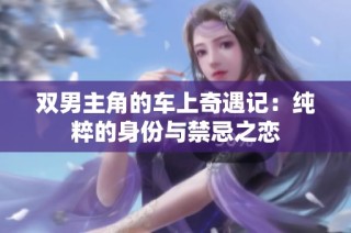 双男主角的车上奇遇记：纯粹的身份与禁忌之恋