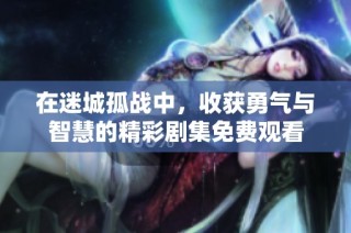 在迷城孤战中，收获勇气与智慧的精彩剧集免费观看