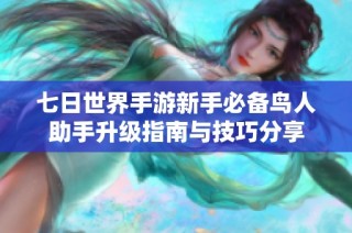 七日世界手游新手必备鸟人助手升级指南与技巧分享