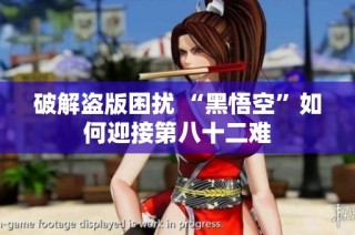 破解盗版困扰 “黑悟空”如何迎接第八十二难