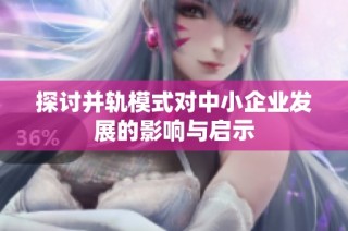 探讨并轨模式对中小企业发展的影响与启示
