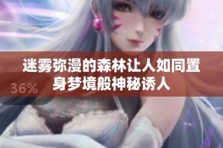 迷雾弥漫的森林让人如同置身梦境般神秘诱人