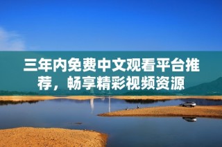 三年内免费中文观看平台推荐，畅享精彩视频资源