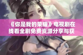 《你是我的荣耀》电视剧在线看全剧免费资源分享与获取方法