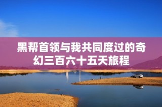 黑帮首领与我共同度过的奇幻三百六十五天旅程