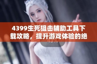 4399生死狙击辅助工具下载攻略，提升游戏体验的绝佳选择