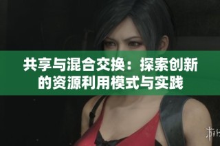 共享与混合交换：探索创新的资源利用模式与实践