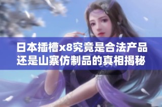 日本插槽x8究竟是合法产品还是山寨仿制品的真相揭秘