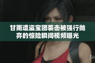 甘雨遭盗宝团袭击被强行抛弃的惊险瞬间视频曝光