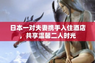 日本一对夫妻携手入住酒店，共享温馨二人时光