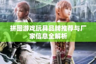 拼图游戏玩具品牌推荐与厂家信息全解析