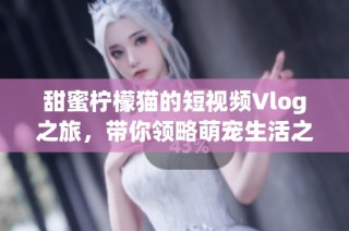 甜蜜柠檬猫的短视频Vlog之旅，带你领略萌宠生活之美