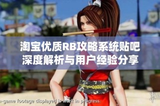 淘宝优质RB攻略系统贴吧深度解析与用户经验分享