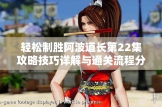 轻松制胜阿波道长第22集攻略技巧详解与通关流程分享