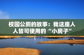 校园公厕的故事：我这座人人皆可使用的“小房子”
