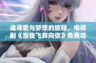 追寻爱与梦想的旅程，电视剧《当我飞奔向你》免费观看方法揭秘