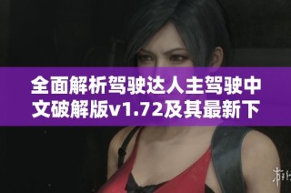 全面解析驾驶达人主驾驶中文破解版v1.72及其最新下载途径