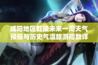 咸阳地区乾陵未来一周天气预报与历史气温旅游指数详解