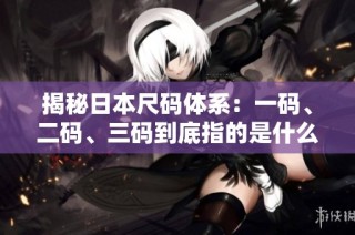 揭秘日本尺码体系：一码、二码、三码到底指的是什么