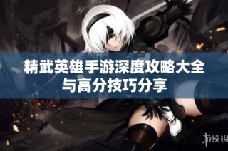 精武英雄手游深度攻略大全与高分技巧分享