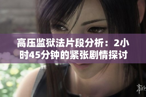 高压监狱法片段分析：2小时45分钟的紧张剧情探讨
