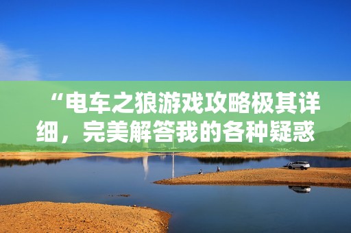 “电车之狼游戏攻略极其详细，完美解答我的各种疑惑！”