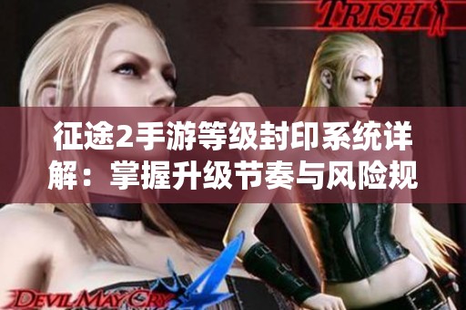 征途2手游等级封印系统详解：掌握升级节奏与风险规避策略