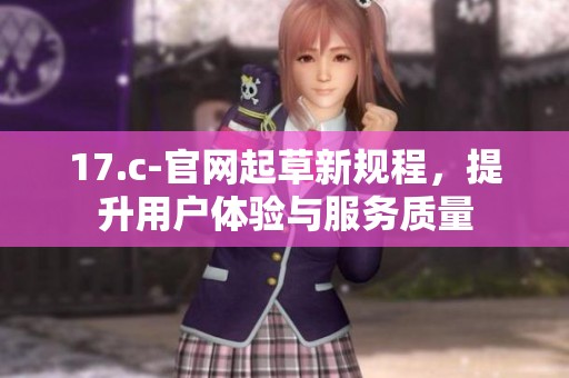 17.c-官网起草新规程，提升用户体验与服务质量