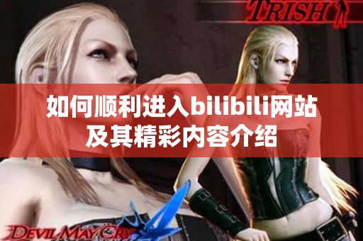 如何顺利进入bilibili网站及其精彩内容介绍