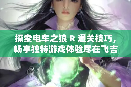 探索电车之狼 R 通关技巧，畅享独特游戏体验尽在飞吉手游网