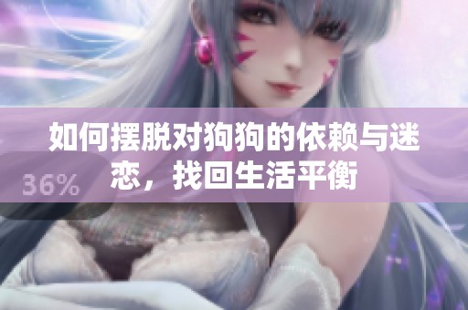 如何摆脱对狗狗的依赖与迷恋，找回生活平衡