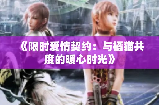 《限时爱情契约：与橘猫共度的暖心时光》