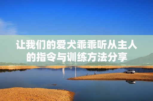 让我们的爱犬乖乖听从主人的指令与训练方法分享
