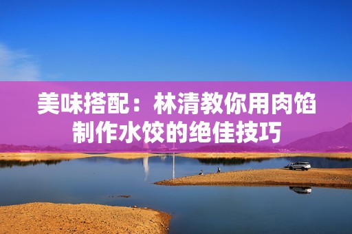 美味搭配：林清教你用肉馅制作水饺的绝佳技巧