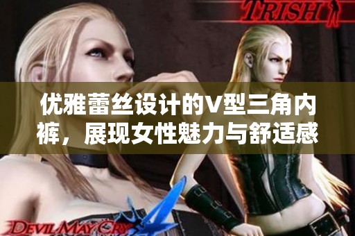 优雅蕾丝设计的V型三角内裤，展现女性魅力与舒适感