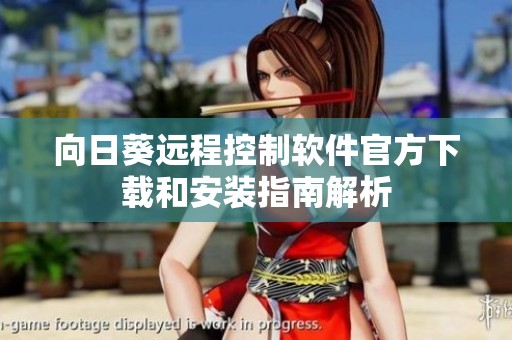 向日葵远程控制软件官方下载和安装指南解析