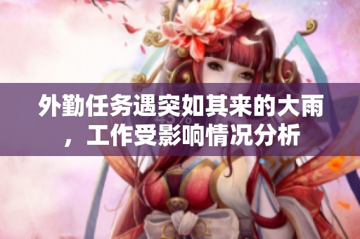 外勤任务遇突如其来的大雨，工作受影响情况分析