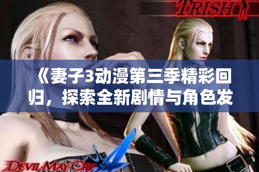 《妻子3动漫第三季精彩回归，探索全新剧情与角色发展》