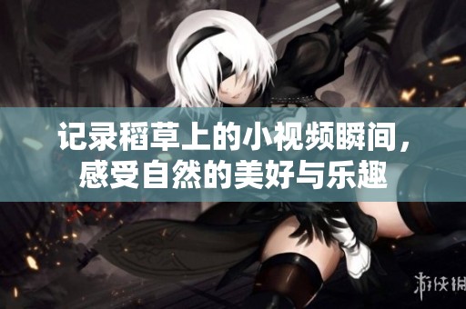 记录稻草上的小视频瞬间，感受自然的美好与乐趣