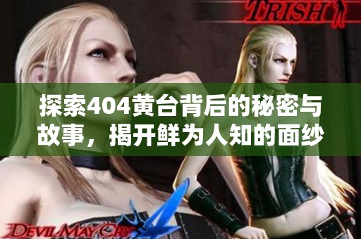 探索404黄台背后的秘密与故事，揭开鲜为人知的面纱